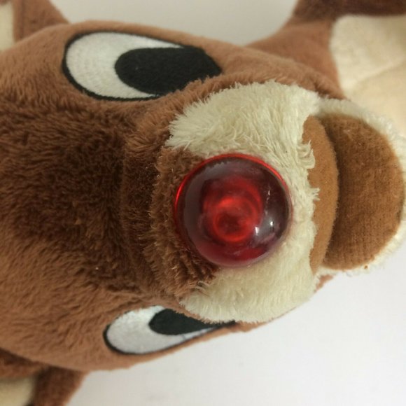 Rudolph The Red Nosed Reindeer Plush Stuffed Animal Island of Misfit Toys 12" - Picture 9 of 12